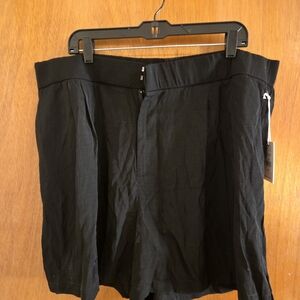 Dex Black Silky Shorts
